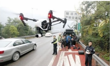 安徽無人機“交警”助力交通管理，讓道路更順暢